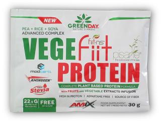 Amix GreenDay VegeFiit Protein 30g akce Varianta: double chocolate + DÁREK ZDARMA