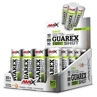 Amix Guarex Energy and Mental Shot 60ml Varianta: mojito + DÁREK ZDARMA