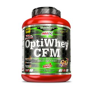 Amix MuscLe Core Five Star Series OptiWhey CFM Instant 2250g  + šťavnatá tyčinka ZDARMA Varianta: strawberry-yogurt + DÁREK ZDARMA