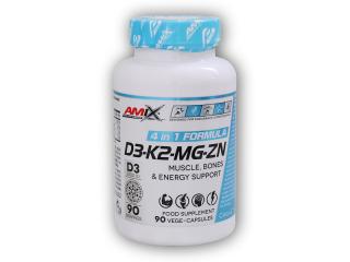 Amix Performance Series D3-K2-Mg-Zn 90 vege capsules + DÁREK ZDARMA