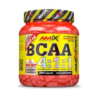 Amix Pro Series BCAA 4:1:1 300 tablet  + šťavnatá tyčinka ZDARMA + DÁREK ZDARMA
