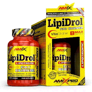 Amix Pro Series LipiDrol Fat Burner 300 kapslí  + šťavnatá tyčinka ZDARMA + DÁREK ZDARMA