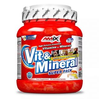 Amix Super Pack Vit & Mineral 30 dávek  + šťavnatá tyčinka ZDARMA + DÁREK ZDARMA