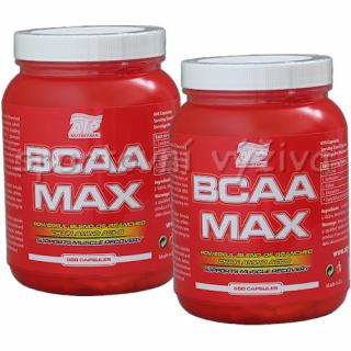 ATP Nutrition 2x BCAA MAX 600 kapslí  + šťavnatá tyčinka ZDARMA + DÁREK ZDARMA