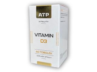 ATP Vitality Vitamin D3 60 tobolek + DÁREK ZDARMA