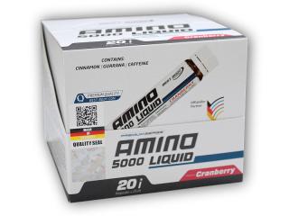 Best Body Nutrition Amino liquid 5000 cranberry 20 x 25ml  + šťavnatá tyčinka ZDARMA + DÁREK ZDARMA