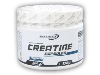 Best Body Nutrition Creatine capsules 200 kapslí  + šťavnatá tyčinka ZDARMA + DÁREK ZDARMA