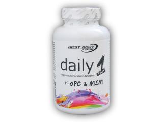 Best Body Nutrition Daily one + OPC + MSM 100 kapslí  + šťavnatá tyčinka ZDARMA + DÁREK ZDARMA