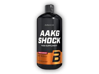 BioTech USA AAKG Shock 1000ml  + šťavnatá tyčinka ZDARMA Varianta: pomeranč + DÁREK ZDARMA