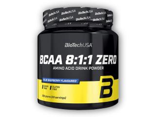 BioTech USA BCAA 8:1:1 Zero 250g  + šťavnatá tyčinka ZDARMA Varianta: modrá malina + DÁREK ZDARMA