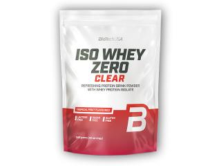 BioTech USA Iso Whey Zero Clear 1000g  + šťavnatá tyčinka ZDARMA Varianta: limeta + DÁREK ZDARMA