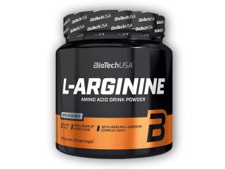 BioTech USA L-Arginine 300g  + šťavnatá tyčinka ZDARMA + DÁREK ZDARMA