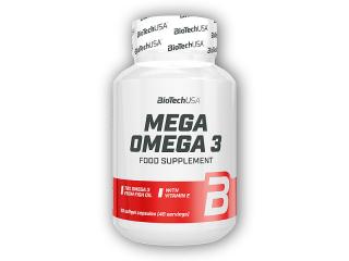 BioTech USA Mega Omega 3 90 tobolek + DÁREK ZDARMA