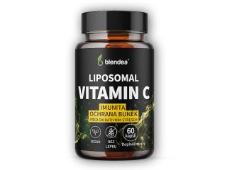Blendea Blendea Liposomal Vitamín C 60 kapslí  + šťavnatá tyčinka ZDARMA + DÁREK ZDARMA