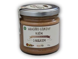 Božské oříšky Arašído-lískový krém s nugátem 190g + DÁREK ZDARMA