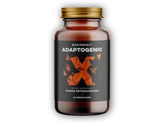 BrainMax Adaptogenic 60 rostlinných kapslí  + šťavnatá tyčinka ZDARMA + DÁREK ZDARMA
