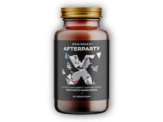 BrainMax AFTERPARTY, doplněk pro zmírnění kocoviny 80 kapslí  + šťavnatá tyčinka ZDARMA + DÁREK ZDARMA