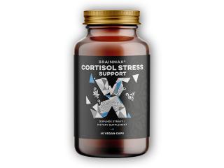 BrainMax Cortisol Stress Support 60 rostlinných kapslí  + šťavnatá tyčinka ZDARMA + DÁREK ZDARMA