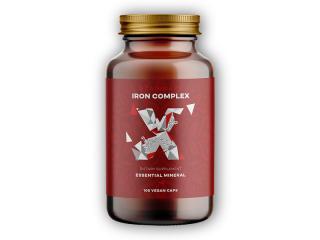 BrainMax Iron Complex železo bisglycinát 25mg 100 kapslí  + šťavnatá tyčinka ZDARMA + DÁREK ZDARMA