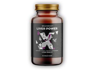 BrainMax Liver Power, komplexní podpora jater 90 rostlinných kapslí  + šťavnatá tyčinka ZDARMA + DÁREK ZDARMA