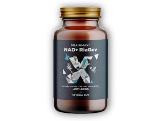 BrainMax NAD+ RiaGev 750mg 100 rostlinných kapslí  + šťavnatá tyčinka ZDARMA + DÁREK ZDARMA