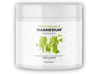 BrainMax Performance Magnesium Powder (hořčík bisglycinát v prášku) 550g  + šťavnatá tyčinka ZDARMA Varianta: limetka + DÁREK ZDARMA