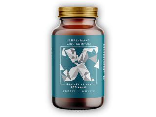 BrainMax Zinc Complex Zinek - Selen - Měď - Kurkuma 100 kapslí + DÁREK ZDARMA