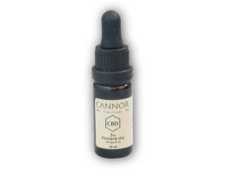 Cannor CBD konopný olej celospektrální 5% 10ml + DÁREK ZDARMA