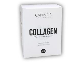Cannor Collagen hyaluronic acid 30 sáčků nápoj  + šťavnatá tyčinka ZDARMA Varianta: citron + DÁREK ZDARMA