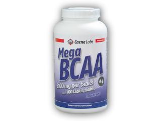 Carne Labs Mega BCAA 2100 mg amino 100 tablet + DÁREK ZDARMA
