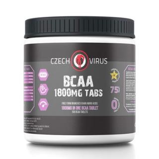 Czech Virus BCAA 1800mg Tabs 150 tablet  + šťavnatá tyčinka ZDARMA + DÁREK ZDARMA