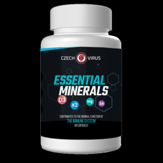 Czech Virus Essential Minerals 60 kapslí + DÁREK ZDARMA