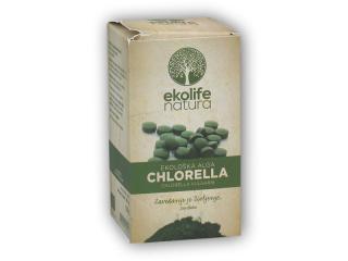 Ekolife Natura Algae Chlorella Organic 240 tablet Bio řasa + DÁREK ZDARMA