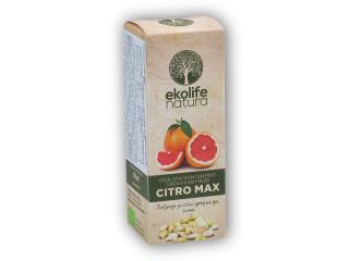 Ekolife Natura Citro Max Organic 50ml Bio ze semínek grepu + DÁREK ZDARMA