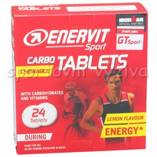 Enervit Enervit Carbo 24 tablet blistr citron + DÁREK ZDARMA