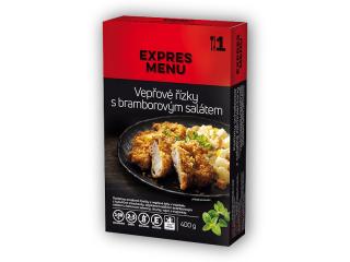 Expres Menu KM Vepřové řízky s bramborovým salátem 500g + DÁREK ZDARMA