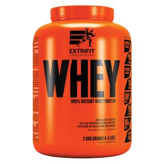 Extrifit 100% Instant Whey Protein 2000g  + šťavnatá tyčinka ZDARMA Varianta: čokoláda + DÁREK ZDARMA