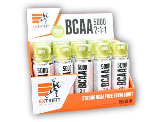 Extrifit BCAA 5000 2:1:1 Shot 15 x 90ml Varianta: hrozno + DÁREK ZDARMA