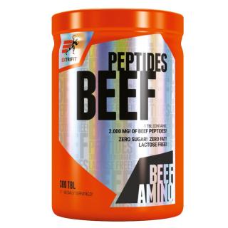 Extrifit Beef Peptides Beef Amino 300 tablet  + šťavnatá tyčinka ZDARMA + DÁREK ZDARMA