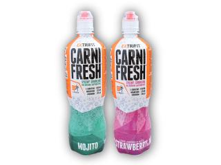 Extrifit Carnifresh Sparkling Caffein free 850ml Varianta: jahoda máta + DÁREK ZDARMA