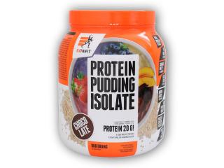 Extrifit Protein Pudding Isolate 900g  + šťavnatá tyčinka ZDARMA Varianta: čokoláda + DÁREK ZDARMA