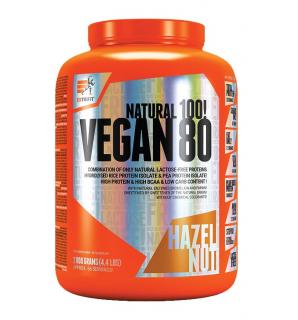 Extrifit Vegan 80 2000g  + šťavnatá tyčinka ZDARMA Varianta: karamel + DÁREK ZDARMA