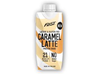 Fast Fast Protein Shake Caramel Latte Bez Laktózy 250ml + DÁREK ZDARMA