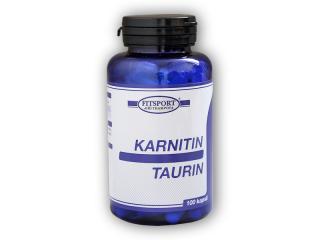 Fitsport Karnitin Taurin 100 kapslí + DÁREK ZDARMA