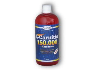 Fitsport L-Carnitin 150000 + Chromium 1000ml Varianta: třešeň - malina + DÁREK ZDARMA