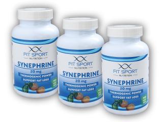 FitSport Nutrition 3x Synephrine 20mg 100 vege tabs + DÁREK ZDARMA