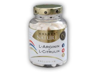 Golden Natur Exclusive Arginin + citrulin 100 kapslí + DÁREK ZDARMA