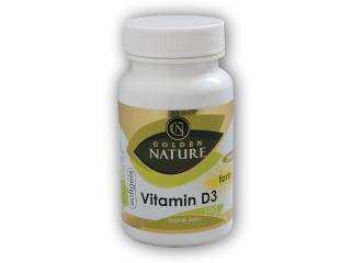 Golden Natur Vitamin D3 2000 I.U. SOFTGELS 100 kapslí + DÁREK ZDARMA