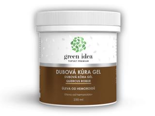 Green Idea Dubová kůra gel na hemoroidy 250ml + DÁREK ZDARMA