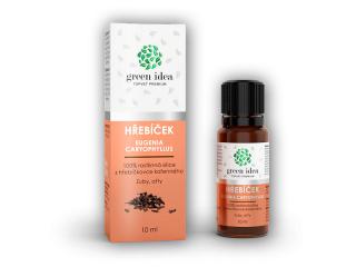 Green Idea Hřebíček - rostlinná silice 10ml + DÁREK ZDARMA